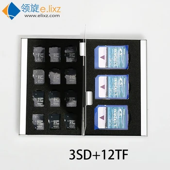 2017 Silver Red Blue Gold 15 In 1 Aluminum Storage Box Bag Memory Card Case Holder Wallet Large Capacity For 3* For Sd 12*mirco
2017 Silver Red Blue Gold 15 In 1 Aluminum Storage Box Bag Memory Card Case Holder Wallet Large Capacity For 3* For Sd 12*mirco