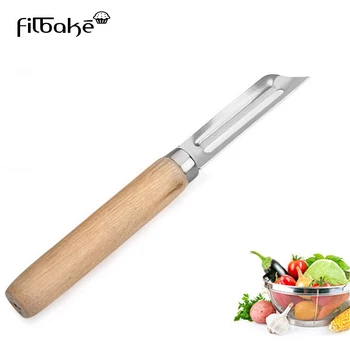 FILBAKE Stainless Steel Peeler Wooden Handle Peeling Knife Appel Potato Scraping Knife Melon Planing Kitchen Tools
FILBAKE Stainless Steel Peeler Wooden Handle Peeling Knife Appel Potato Scraping Knife Melon Planing Kitchen Tools