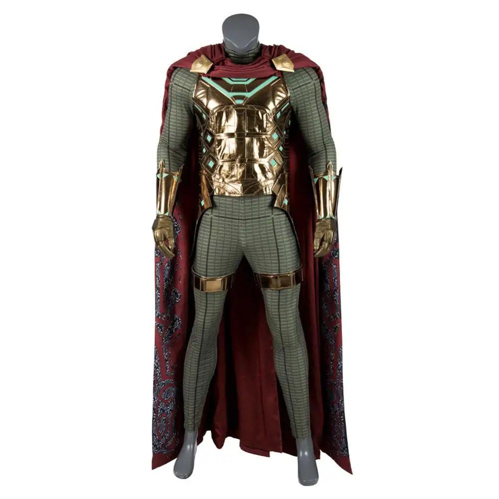 SpiderMan Mysterio Costume Spider-Man: Far From Home Cosplay Mysterio Outfit Jumpsuit Cloak Sets Suit for Halloween Party
SpiderMan Mysterio Costume Spider-Man: Far From Home Cosplay Mysterio Outfit Jumpsuit Cloak Sets Suit for Halloween Party