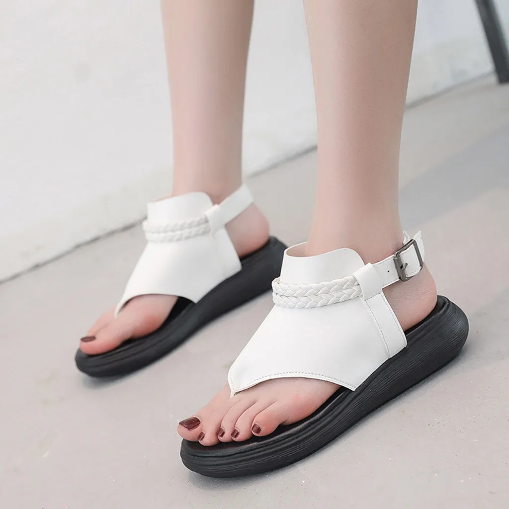 Fashion Ladies Summer Flat-Bottomed Flip-Flops Casual Wild Beach Sandals flat casual summer sandals women sandals high heels
Fashion Ladies Summer Flat-Bottomed Flip-Flops Casual Wild Beach Sandals flat casual summer sandals women sandals high heels