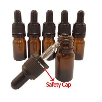 6pcs Travel Size 5ml Boston Round Glass Amber Essential Oil Bottles With Glass Droppers and Safety Cap
6pcs Travel Size 5ml Boston Round Glass Amber Essential Oil Bottles With Glass Droppers and Safety Cap