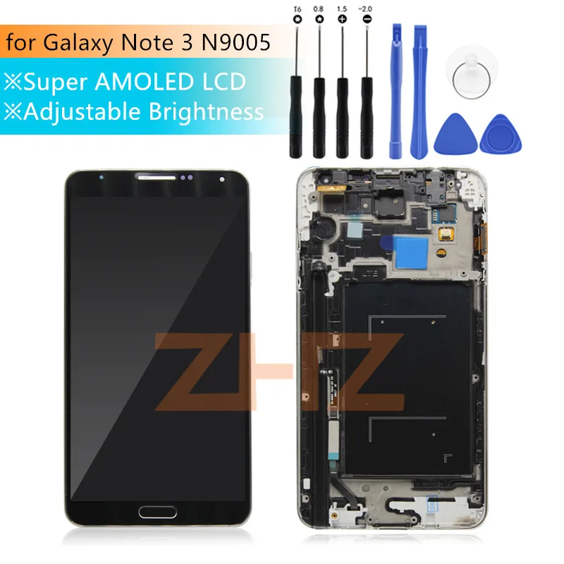 For Samsung Galaxy Note 3 N9005 LCD Display Touch Screen Digitizer assembly With Frame for Galaxy Note3 N9005 LCD Display
For Samsung Galaxy Note 3 N9005 LCD Display Touch Screen Digitizer assembly With Frame for Galaxy Note3 N9005 LCD Display