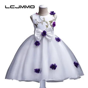 LCJMMO Sleeveless flower 2017 Summer Girls Dresses Kids Multi-color Appliques Bow Dress Princess Wedding Party Dress for Girls
LCJMMO Sleeveless flower 2017 Summer Girls Dresses Kids Multi-color Appliques Bow Dress Princess Wedding Party Dress for Girls