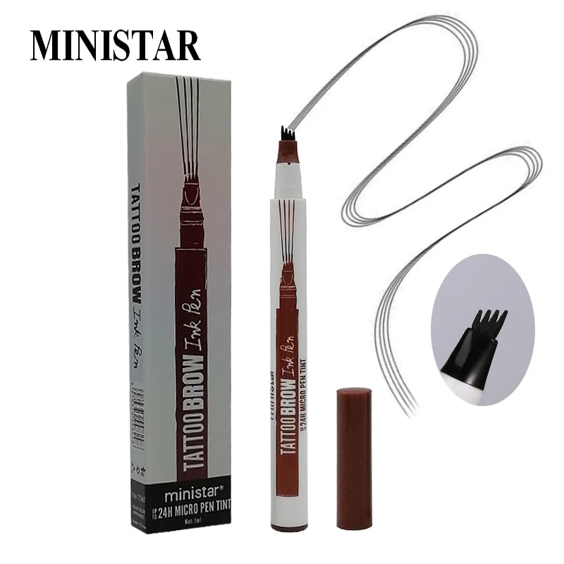 Tattoo Eyebrow Pencil Waterproof Long Lasting Fork Tip Makeup Ink Sketch Microblading Eye Brow Pen HJL2018
Tattoo Eyebrow Pencil Waterproof Long Lasting Fork Tip Makeup Ink Sketch Microblading Eye Brow Pen HJL2018