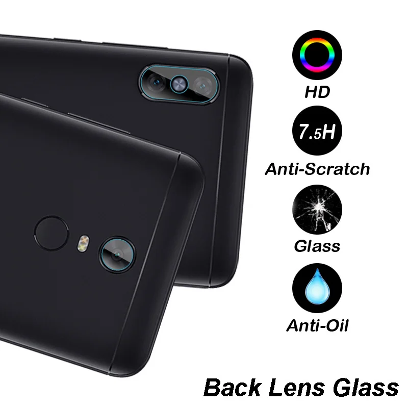 BBSW 1Pc2Pcs Rear Camera Lens Clear Tempered Glass For Xiaomi Redmi Note 5 Pro 5 Plus Note 4X Dedicated Back Lens Protector (4)