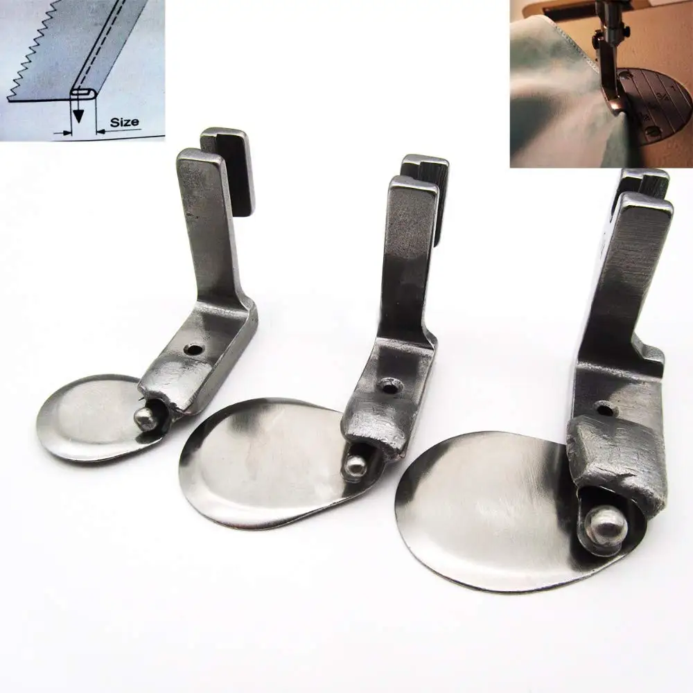 Ball Roll Hemming Feet Fits for Brother Consew Juki DDL-555 5550#490358 1/8" 3/16" 1/4"
Ball Roll Hemming Feet Fits for Brother Consew Juki DDL-555 5550#490358 1/8" 3/16" 1/4"