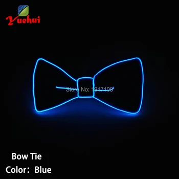 2019 Steady on EL Tie Flash Blue Luminous Tie Cool for night dance of LED Bow Tie best powered by 2xAA Battery
2019 Steady on EL Tie Flash Blue Luminous Tie Cool for night dance of LED Bow Tie best powered by 2xAA Battery