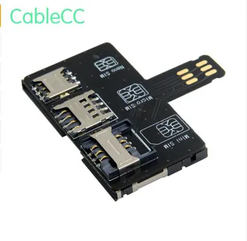 SIM Activation Tools Card Converter to Smartcard IC Card Extension for Standard Micro SIM Card and Nano SIM Card Adapter Kit
SIM Activation Tools Card Converter to Smartcard IC Card Extension for Standard Micro SIM Card and Nano SIM Card Adapter Kit