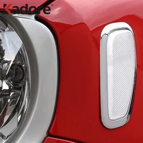 For Jeep Renegade 2014-2019 ABS Chrome Front Side Warning Signal Light Lamp Cover Turning Light Lamp Trim Car Styling Sticker
For Jeep Renegade 2014-2019 ABS Chrome Front Side Warning Signal Light Lamp Cover Turning Light Lamp Trim Car Styling Sticker