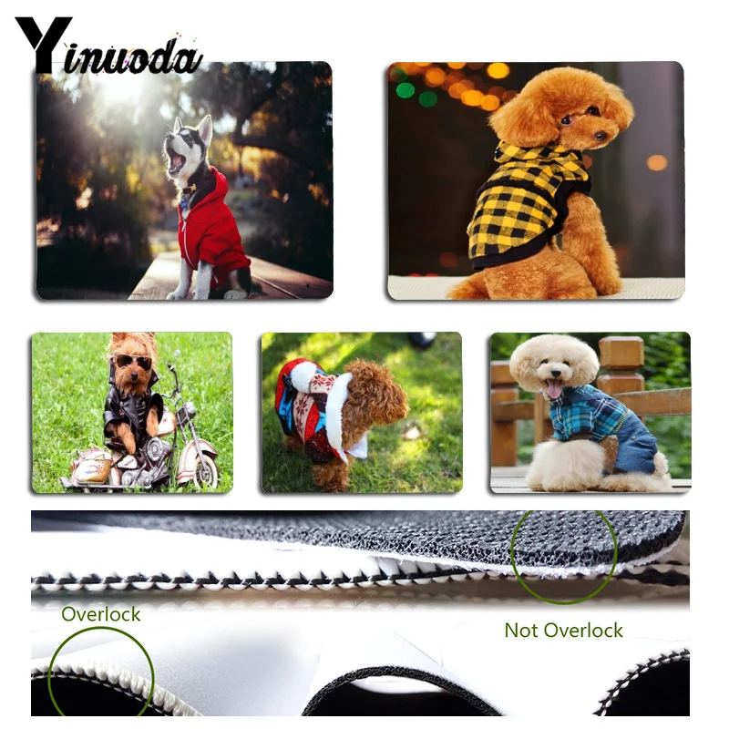 Yinuoda Funny Dressed dog mouse pad gamer play mats Size for 18x22cm 25x29cm Small Mousepad
Yinuoda Funny Dressed dog mouse pad gamer play mats Size for 18x22cm 25x29cm Small Mousepad
