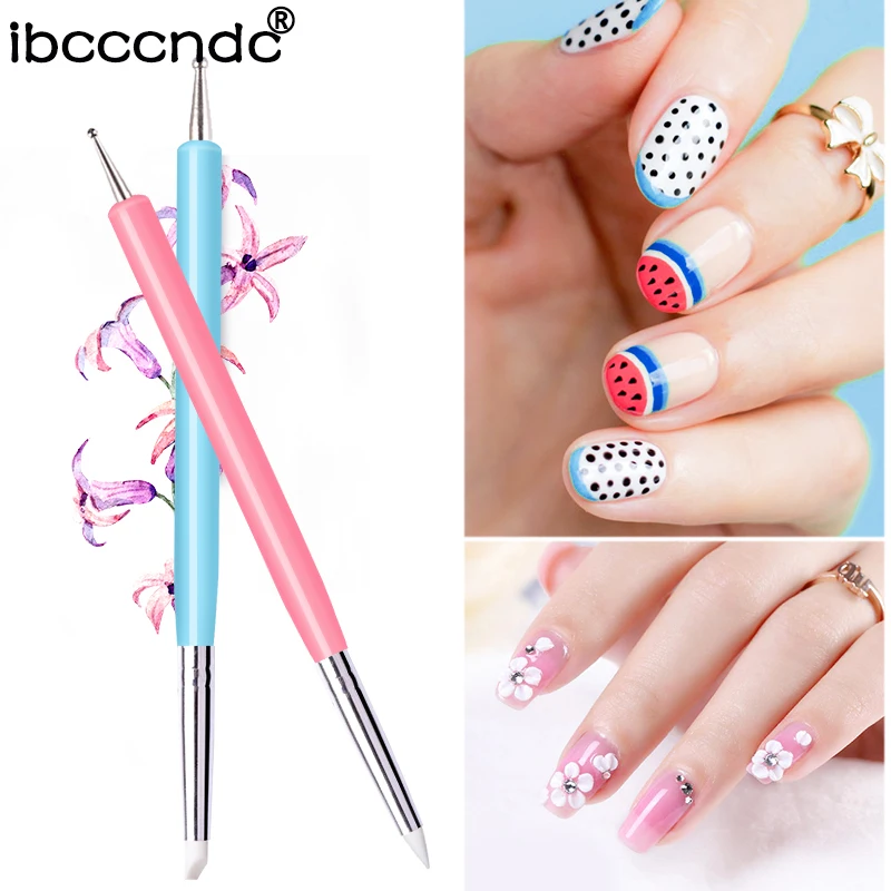 1 Piece Nail Art Design Double Head Brush Pen Silicone Head Carving Emboss Shaping Hollow Sculpture Manicure Dotting Tools
1 Piece Nail Art Design Double Head Brush Pen Silicone Head Carving Emboss Shaping Hollow Sculpture Manicure Dotting Tools