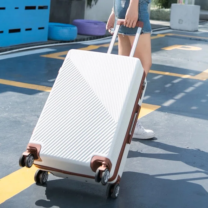 Women 24 28 inch trolley Luggage Men universal wheel travel bag student university rolling luggage password box tide personality
Women 24 28 inch trolley Luggage Men universal wheel travel bag student university rolling luggage password box tide personality