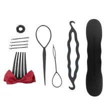 10 Pcs/Set Magic Hair Accessories Braiders Hair Pin Bun Roller Maker Hair Braiding Twist Curler Fashion Styling Tool
10 Pcs/Set Magic Hair Accessories Braiders Hair Pin Bun Roller Maker Hair Braiding Twist Curler Fashion Styling Tool