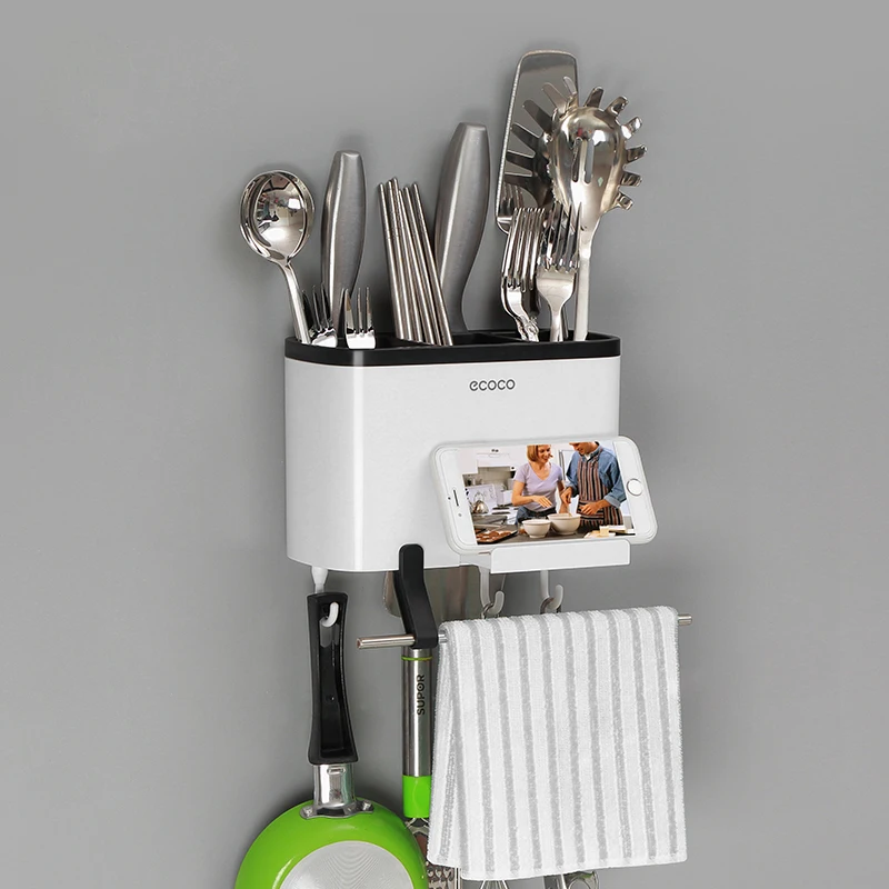 Hanging kitchen household chopsticks cage multi-function drain tableware storage tube free punching chopsticks cage chopsticks
Hanging kitchen household chopsticks cage multi-function drain tableware storage tube free punching chopsticks cage chopsticks