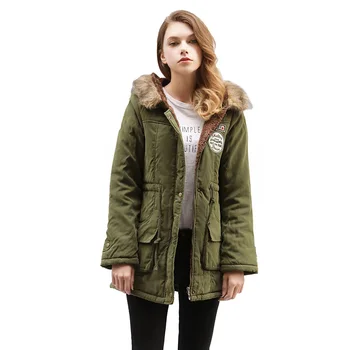 Autumn Winter Warm Jackets Women Fur Collar Coats Long Parkas Hoodies Office Lady Cotton Casual Plus Size 2018 Fashion
Autumn Winter Warm Jackets Women Fur Collar Coats Long Parkas Hoodies Office Lady Cotton Casual Plus Size 2018 Fashion