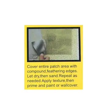 Wall fiberglass wall panel Aluminum-plastic Composite Board Self Adhesive Stickers Wall Patch Repairer Drywall Patch Repair @15
Wall fiberglass wall panel Aluminum-plastic Composite Board Self Adhesive Stickers Wall Patch Repairer Drywall Patch Repair @15