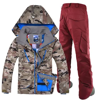 GSOU SNOW Outdoor leisure sports Camo ski jacket zipper windproof breathable ski suit suit men's double single plate ski suit
GSOU SNOW Outdoor leisure sports Camo ski jacket zipper windproof breathable ski suit suit men's double single plate ski suit