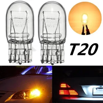 2pcs DRL T20 7443 7440 W21/5W Halogen Bulb Clear Glass Daytime Running Light Turn Signal Light Stop Brake Tail Bulb Bulbs 3800K 
2pcs DRL T20 7443 7440 W21/5W Halogen Bulb Clear Glass Daytime Running Light Turn Signal Light Stop Brake Tail Bulb Bulbs 3800K