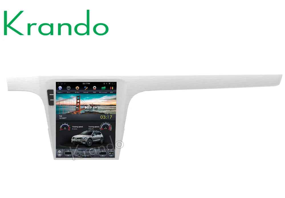 Krando Android 7.1 10.4" Tesla Vertical touch screen car audio radio gps for VW Volkswagen Lavida entertainment syatem OBD2
Krando Android 7.1 10.4" Tesla Vertical touch screen car audio radio gps for VW Volkswagen Lavida entertainment syatem OBD2
