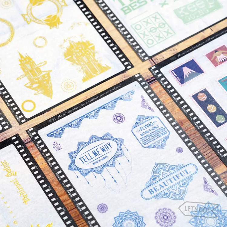 4PCS New Creative Four Color Bronzing Series Diary Decorative Planner Diary Scrapbooking Phone Index Seal Stationery Stickers
4PCS New Creative Four Color Bronzing Series Diary Decorative Planner Diary Scrapbooking Phone Index Seal Stationery Stickers