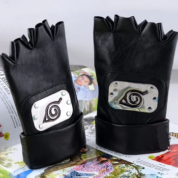Anime Naruto Kakashi konoha symbol half finger leather gloves winter warm handschoenen Christmas Gifts
Anime Naruto Kakashi konoha symbol half finger leather gloves winter warm handschoenen Christmas Gifts