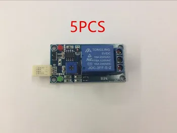 5PCS HR202 DC 5V 1 Channal 5V Humidity Sensitive Switch Relay Module Humidity Controller Humidity Sensor Module With Indicator
5PCS HR202 DC 5V 1 Channal 5V Humidity Sensitive Switch Relay Module Humidity Controller Humidity Sensor Module With Indicator