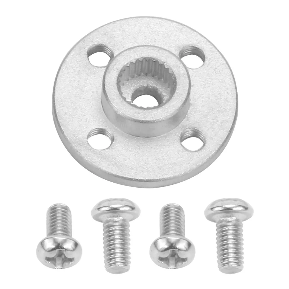 F17319 Metal Servo Arm Plate Round 25T Robot Disc Matal Horns for MG995 MG996R Servos Robot Spare Parts Accessory
F17319 Metal Servo Arm Plate Round 25T Robot Disc Matal Horns for MG995 MG996R Servos Robot Spare Parts Accessory