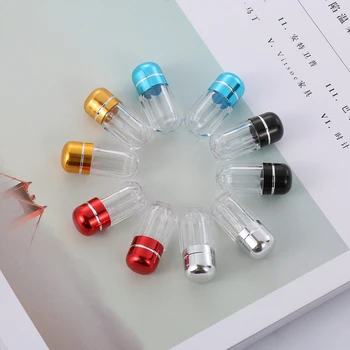 5PC WaterProof Mini Plastic Tablet Storage Box Bottle Case Holder Pill Cas Portable Empty Gelatin Capsules Transparent Gel Caps
5PC WaterProof Mini Plastic Tablet Storage Box Bottle Case Holder Pill Cas Portable Empty Gelatin Capsules Transparent Gel Caps
