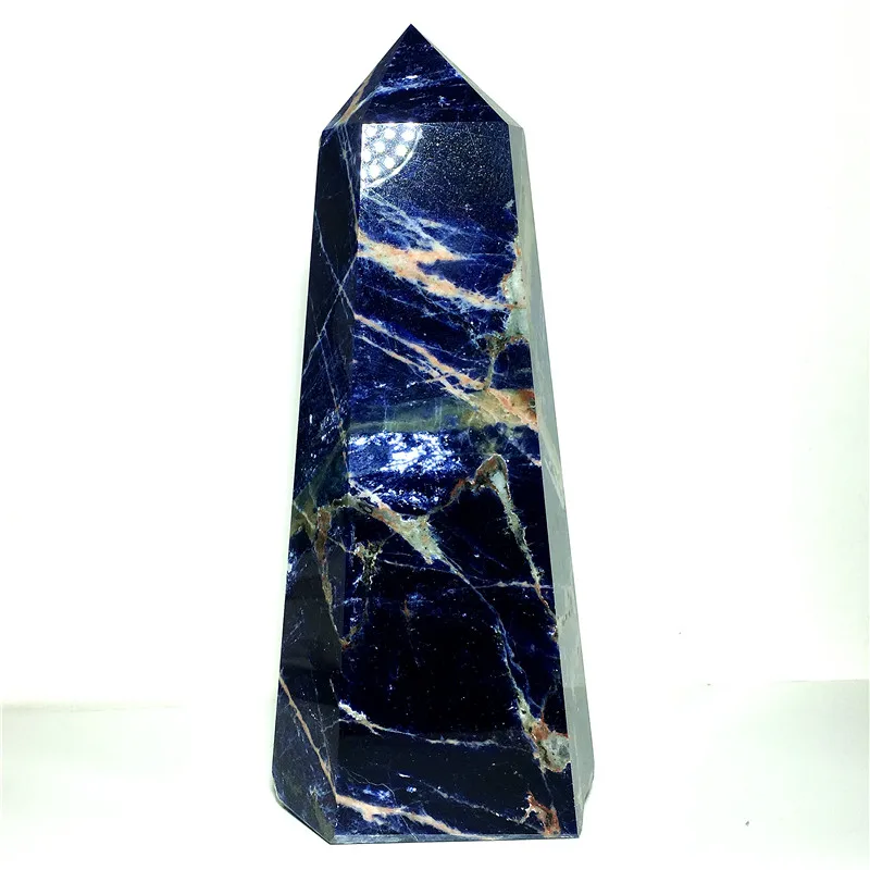 Wand Narural lsodalite quartz Crystal Stone and craft reiki healing Decorative wand
Wand Narural lsodalite quartz Crystal Stone and craft reiki healing Decorative wand