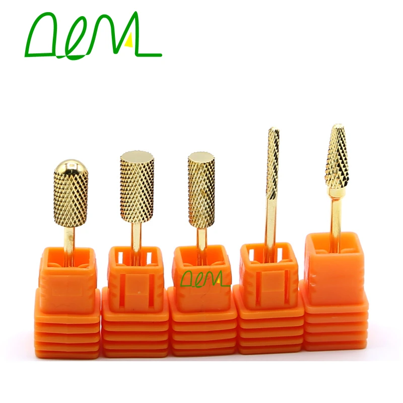3PCS Big Barrel Bit - Coarse - Gold - DENTAL Tungsten Carbide For Electric Manicure Dril-AENMA
3PCS Big Barrel Bit - Coarse - Gold - DENTAL Tungsten Carbide For Electric Manicure Dril-AENMA