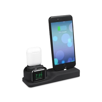 3 in 1 Charging Dock Holder for Iphone X / 8 / 7 / 6 Silicone Charging Stand for Apple Watch Airpods Charger Dock Holder
3 in 1 Charging Dock Holder for Iphone X / 8 / 7 / 6 Silicone Charging Stand for Apple Watch Airpods Charger Dock Holder