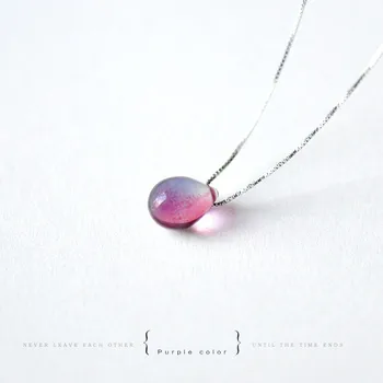 S925 Sterling Silver Necklace Women Natural Pink Crystal Imported Glaze Fine Jewelry Clavicle Chain Water Drop Pendant Necklaces
S925 Sterling Silver Necklace Women Natural Pink Crystal Imported Glaze Fine Jewelry Clavicle Chain Water Drop Pendant Necklaces