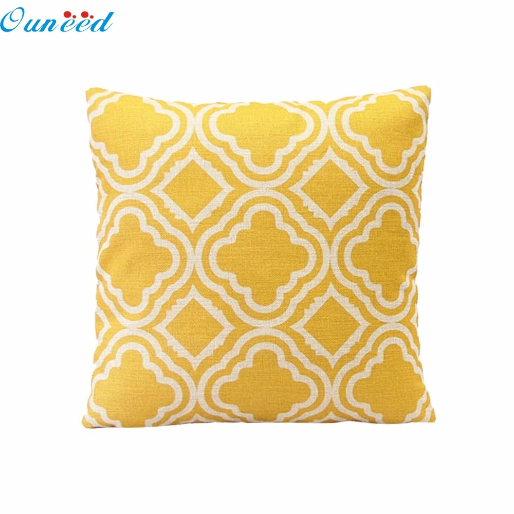 Ouneed Creative Happy Yellow 45x 45cm Throw Pillow Case Living Room Home Silks Satins Square Argyle High Quality
Ouneed Creative Happy Yellow 45x 45cm Throw Pillow Case Living Room Home Silks Satins Square Argyle High Quality