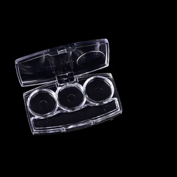 Empty Clear Plastic Eyeshadow Case Mini Rectangle Shape Lipstick Box Pigment Palette Tray Makeup Dispenser With 3 Compartments
Empty Clear Plastic Eyeshadow Case Mini Rectangle Shape Lipstick Box Pigment Palette Tray Makeup Dispenser With 3 Compartments