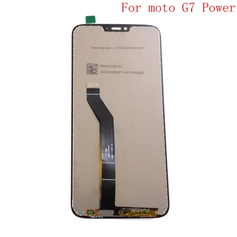 ЖК-дисплей 6,2 дюйма для Motorola Moto G7 Power XT1955 + дигитайзер сенсорного стекла, полный комплект 720*1570
ЖК-дисплей 6,2 дюйма для Motorola Moto G7 Power XT1955 + дигитайзер сенсорного стекла, полный комплект 720*1570