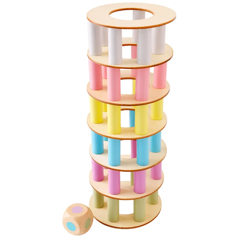 44 pcs Wooden jenga tower Building Blocks Toy Building Educational Jenga games for Children
44 pcs Wooden jenga tower Building Blocks Toy Building Educational Jenga games for Children