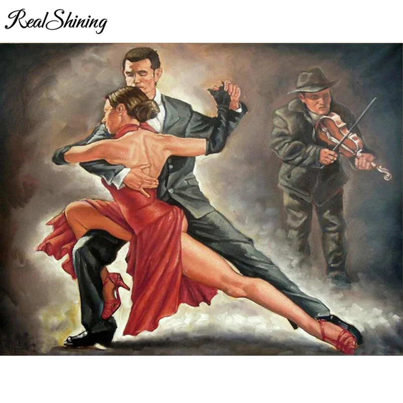 REALSHINING 5D Diy Diamond Painting Cross Stitch Romanic Tango Dancer Diamond Embroidery Full Mosaic Square Handmade Craft FS942
REALSHINING 5D Diy Diamond Painting Cross Stitch Romanic Tango Dancer Diamond Embroidery Full Mosaic Square Handmade Craft FS942