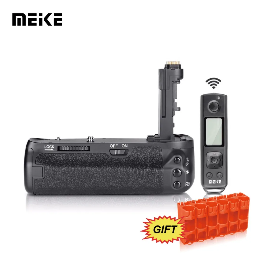 Рукоятка для аккумулятора Meike MK 6D2 Pro со встроенным пультом дистанционного
