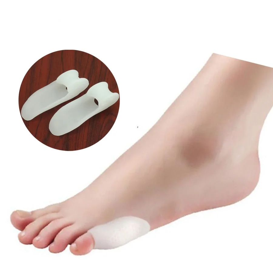 1 Pair 2pcs Little Toe Separator Bunionette Corrector Last Toe Sillicone Gel Separator Orthotics Valgus Eases Callus for Women
1 Pair 2pcs Little Toe Separator Bunionette Corrector Last Toe Sillicone Gel Separator Orthotics Valgus Eases Callus for Women