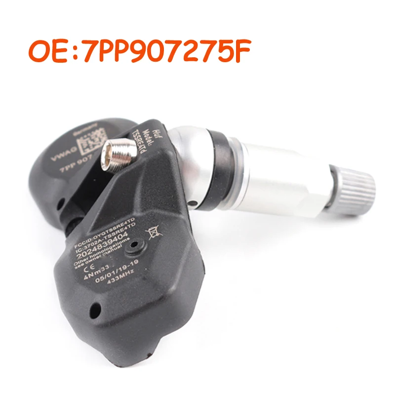 7PP907275F 7PP-907-275F For Audi A4 A6 A8 Q7 R8 Volkswagen Car TPMS Tire Pressure Monitor System Sensor 433MHz
7PP907275F 7PP-907-275F For Audi A4 A6 A8 Q7 R8 Volkswagen Car TPMS Tire Pressure Monitor System Sensor 433MHz