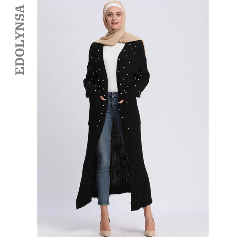 Modest Islamic Clothing Pearl Abaya Turkish Kaftan Muslim Kimono Plus Size Women Clothes Muslim Coat Robe Open Abaya Caftan D714
Modest Islamic Clothing Pearl Abaya Turkish Kaftan Muslim Kimono Plus Size Women Clothes Muslim Coat Robe Open Abaya Caftan D714