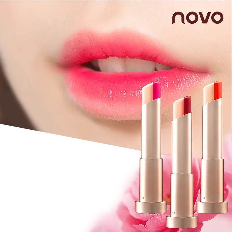 NOVO Gradient Color Lipstick Korean Cosmetics Moisturizer Long Lasting Tint Sexy Batom Lip Balm Pigment Pro Lip Makeup Maquiagem
NOVO Gradient Color Lipstick Korean Cosmetics Moisturizer Long Lasting Tint Sexy Batom Lip Balm Pigment Pro Lip Makeup Maquiagem