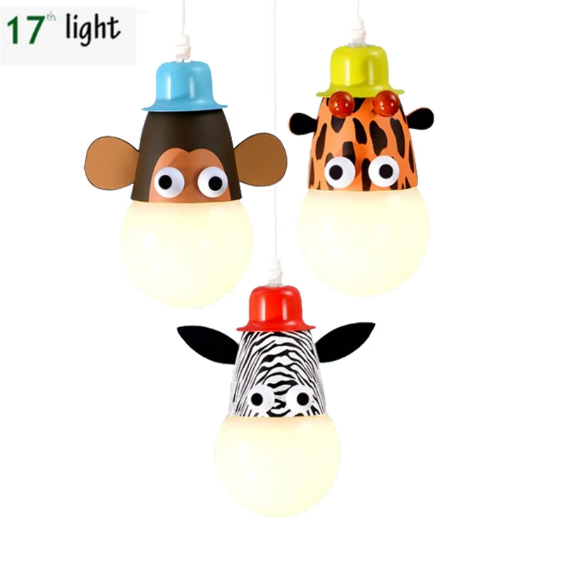 Новинка светодиодсветильник Подвесная лампа для детской спальни с изображением