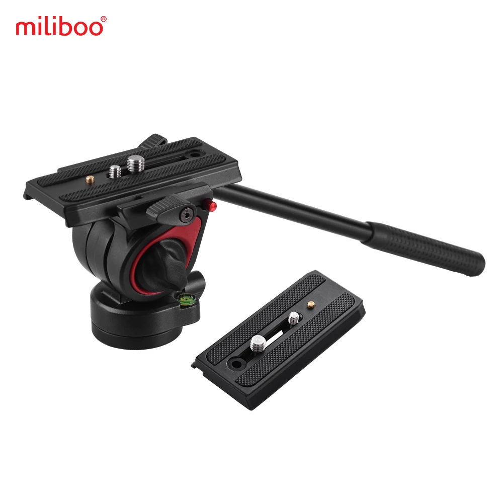 miliboo Video Camera Tripod Action Fluid Drag Head Hydraulic Pan Tilt Head w/ Quick Release Plate for Canon Nikon Sony DSLR
miliboo Video Camera Tripod Action Fluid Drag Head Hydraulic Pan Tilt Head w/ Quick Release Plate for Canon Nikon Sony DSLR