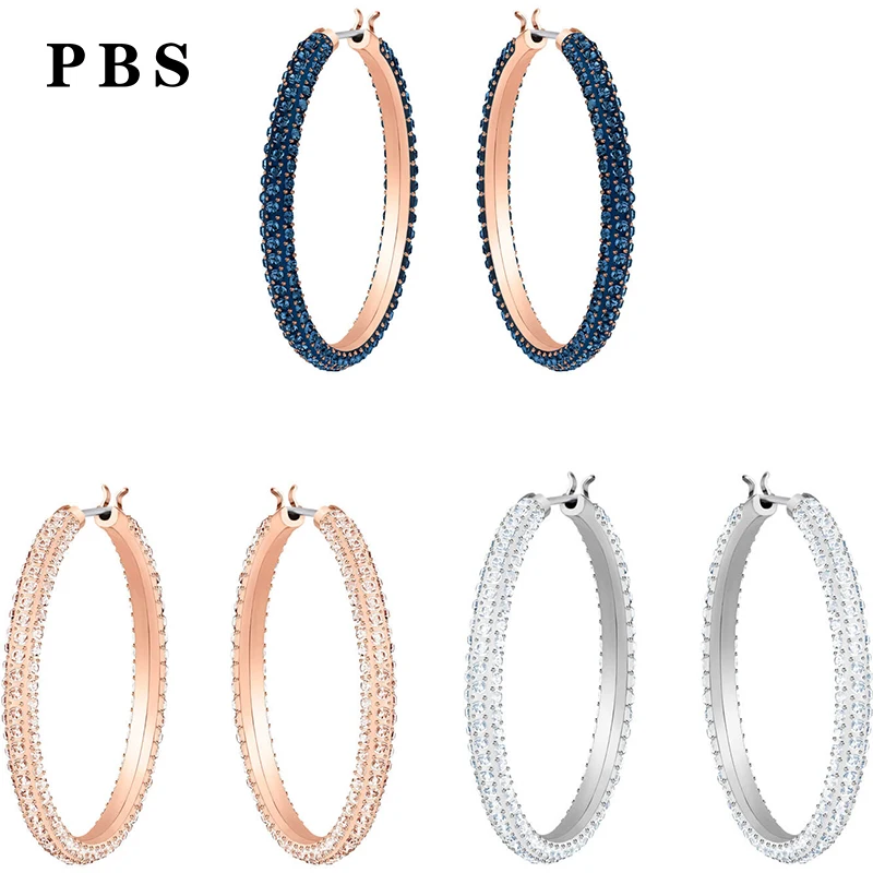 PBS High Quality 1:1 Exquisite Swa2019 New Big Earrings With Logo Multi-color Free Package Manufacturers Wholesale 
PBS High Quality 1:1 Exquisite Swa2019 New Big Earrings With Logo Multi-color Free Package Manufacturers Wholesale