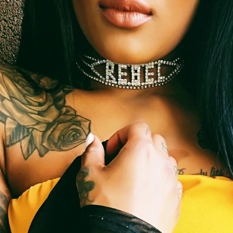 2019 Hot Selling Rhinestone Choker Crystal Luxury Rebel Chokers Collar Chocker Chunky Y necklace Women jewelry Accessories
2019 Hot Selling Rhinestone Choker Crystal Luxury Rebel Chokers Collar Chocker Chunky Y necklace Women jewelry Accessories