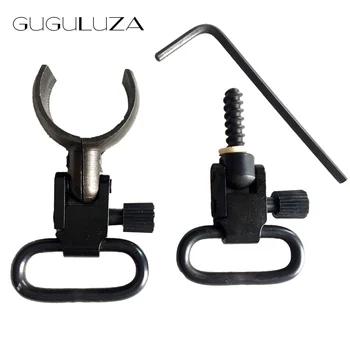 GUGULUZA Lever Action Rifle Sling Mount Kit Quick Detach 1"Sling Swivels 12 Gauge Single Barrel Shotgun Fit Tub 860''-.880''
GUGULUZA Lever Action Rifle Sling Mount Kit Quick Detach 1"Sling Swivels 12 Gauge Single Barrel Shotgun Fit Tub 860''-.880''