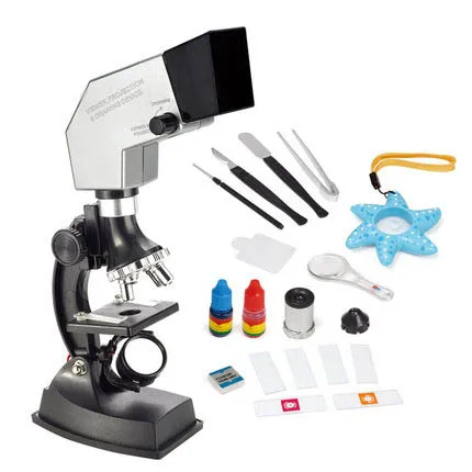 900X 600X 300X 100X 4 way system Pupils Children Scientific experiments Educational Toy Projection Microscope Set Microscope toy
900X 600X 300X 100X 4 way system Pupils Children Scientific experiments Educational Toy Projection Microscope Set Microscope toy