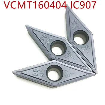 10PCS VCMT160404 IC907 908 Carbide Blade Turning Lathe Tool Milling Cutter CNC Tool Semi-precision Machining VCMT 160404
10PCS VCMT160404 IC907 908 Carbide Blade Turning Lathe Tool Milling Cutter CNC Tool Semi-precision Machining VCMT 160404