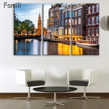 3pcs Modern Netherlands city Canvas art Painting on the Wall Modular Pictures vintage home decor Canvas Painting for Living Room
3pcs Modern Netherlands city Canvas art Painting on the Wall Modular Pictures vintage home decor Canvas Painting for Living Room